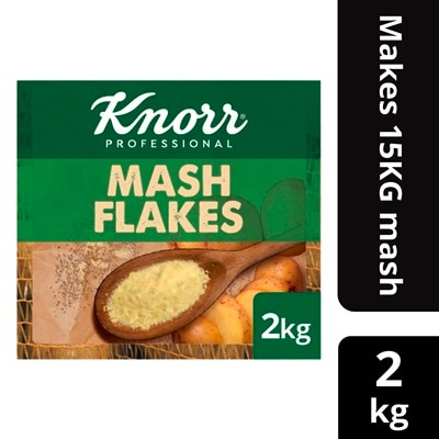 Knorr Professional Mash Flakes - 2 Kg - Here’s a way to create delicious tasting mash in 5 minutes.